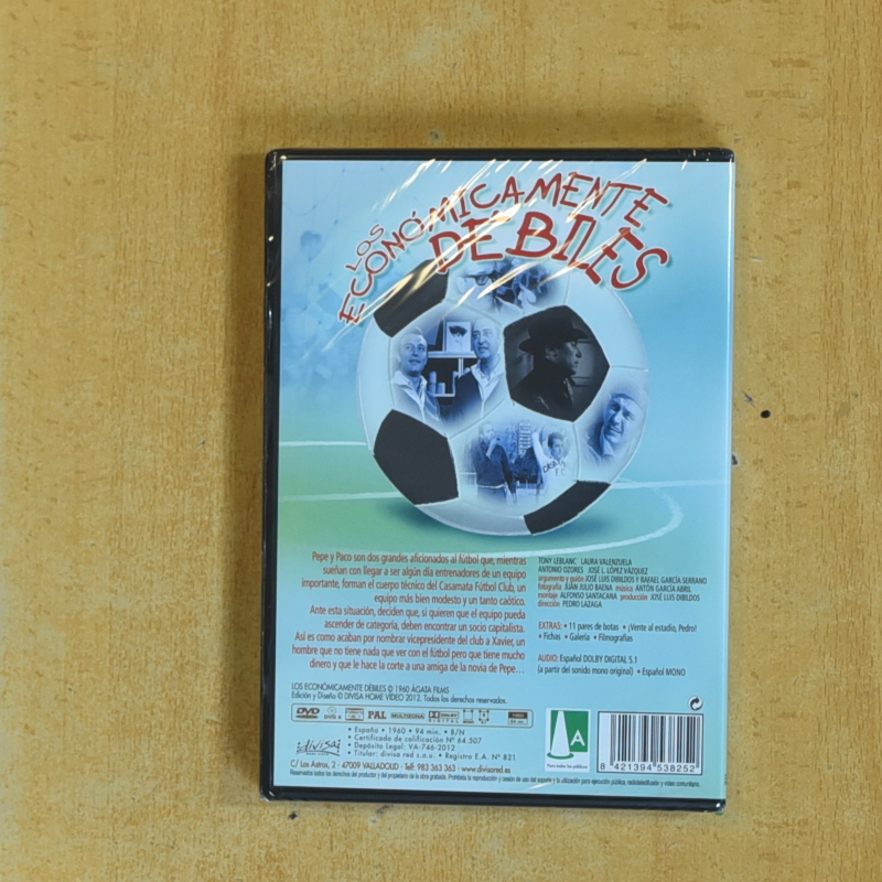 LOS ECONOMICAMENTE DEBILES - DVD