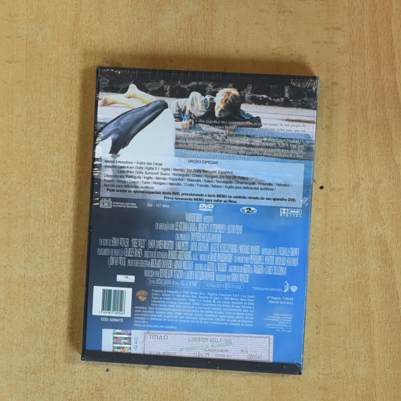 LIBERAD A WILLY - DVD