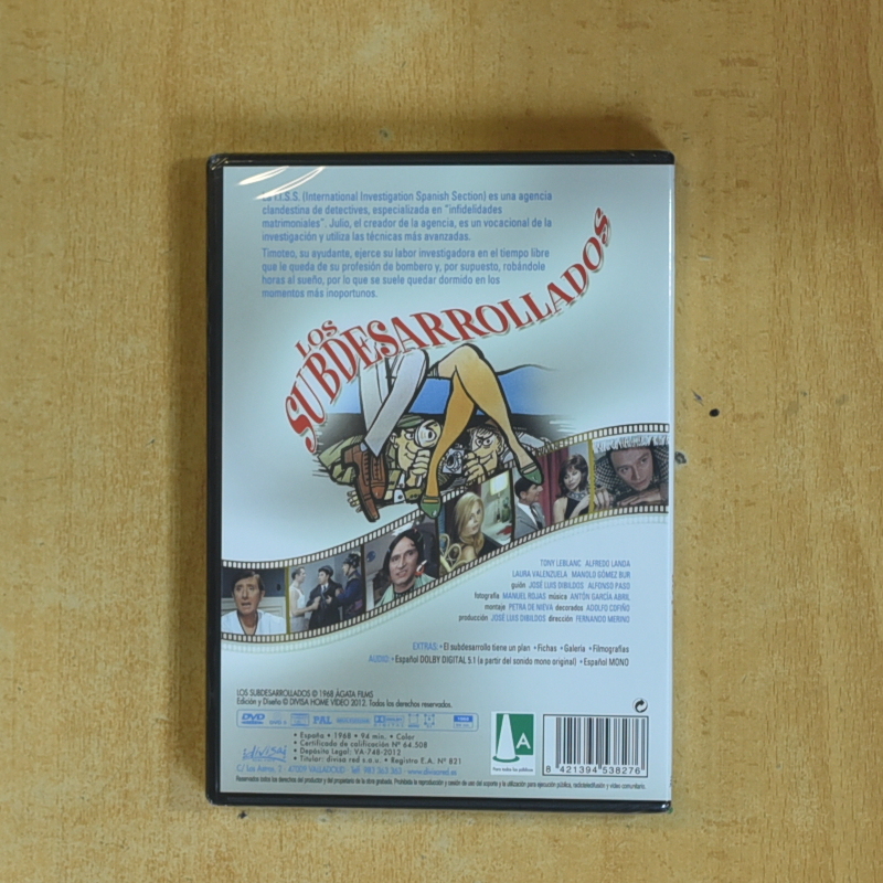 LOS SUBDESARROLLADOS - DVD