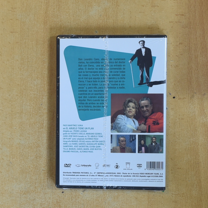 EL ABUELO TIENE UN PLAN - DVD