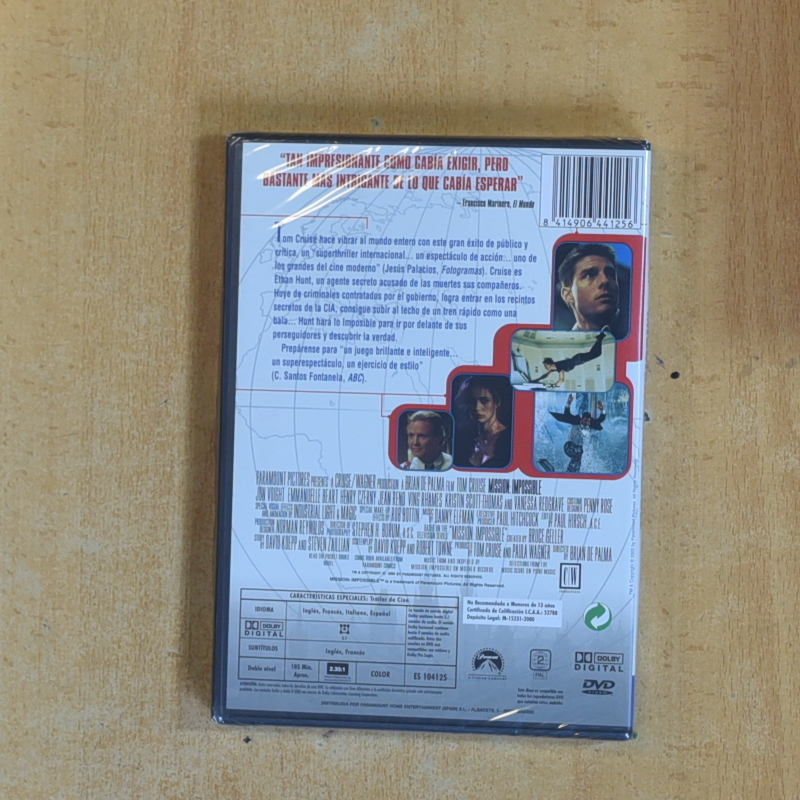 MISION IMPOSIBLE - DVD