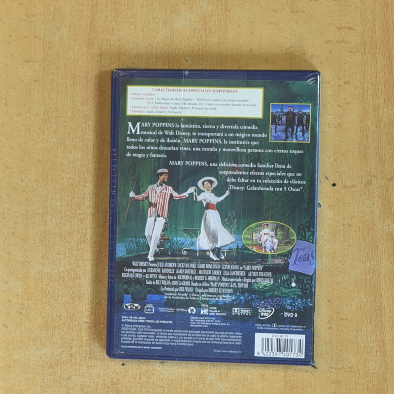 MARY POPPINS - DVD