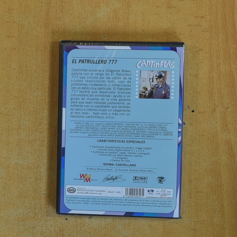 EL PATRULLERO 777 - DVD