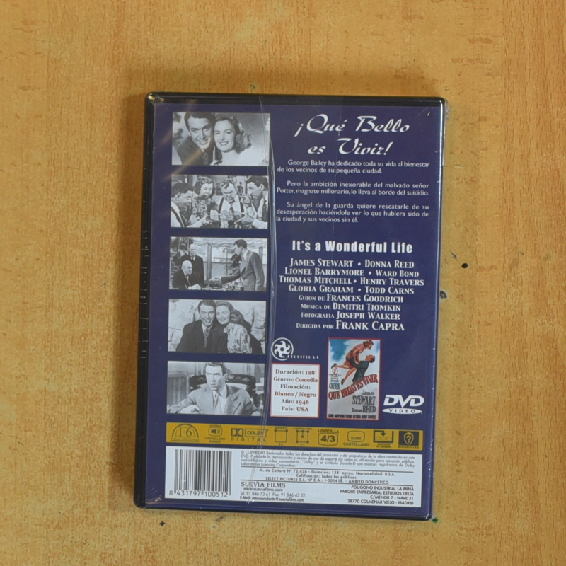 QUE BELLO ES VIVIR - DVD