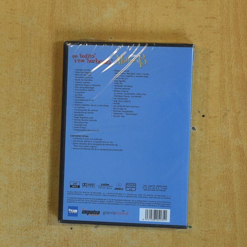 MARTES Y 13 QUE BODITO Y QUE HERBOSO - DVD