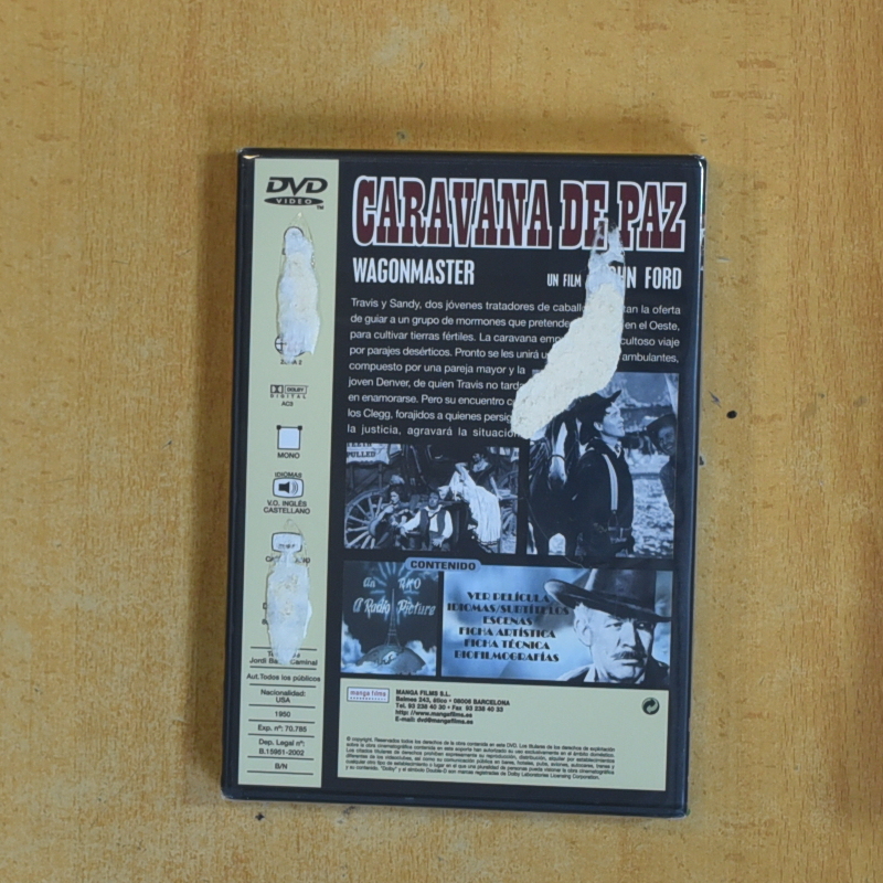 CARAVANA DE PAZ - DVD