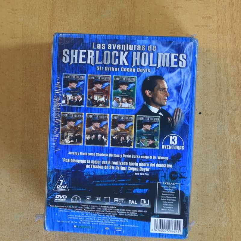 LAS AVENTURAS DE SHERLOCK HOLMES - DVD