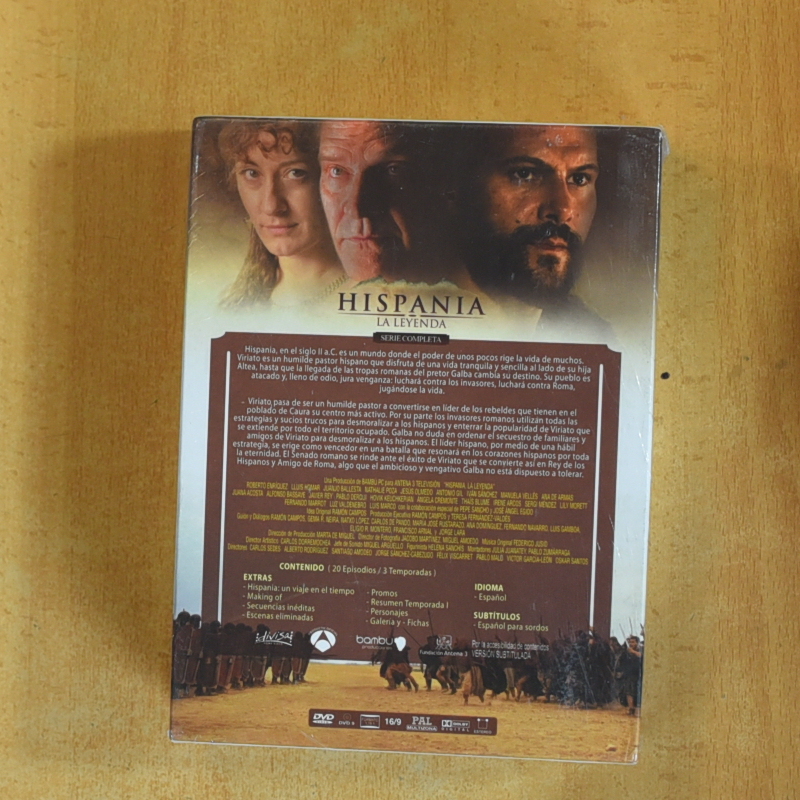 HISPANIA LA LEYENDA - SERIE COMPLETA - DVD