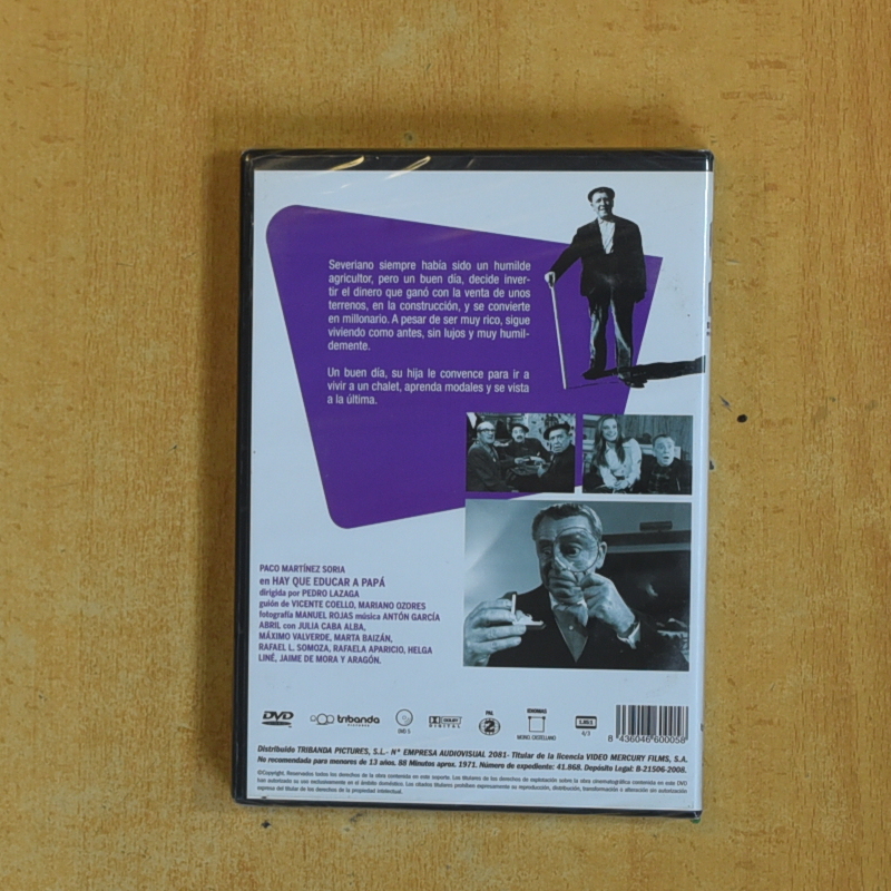 HAY QUE EDUCAR A PAPA - DVD