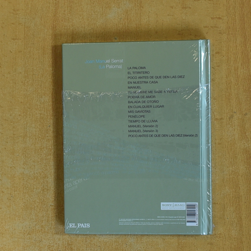 JOAN MANUEL SERRAT - LA PALOMA - CD