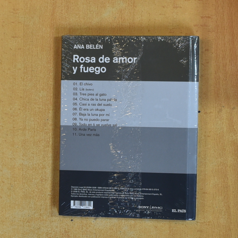 ANA BELEN - ROSA DE AMOR Y FUEGO - CD