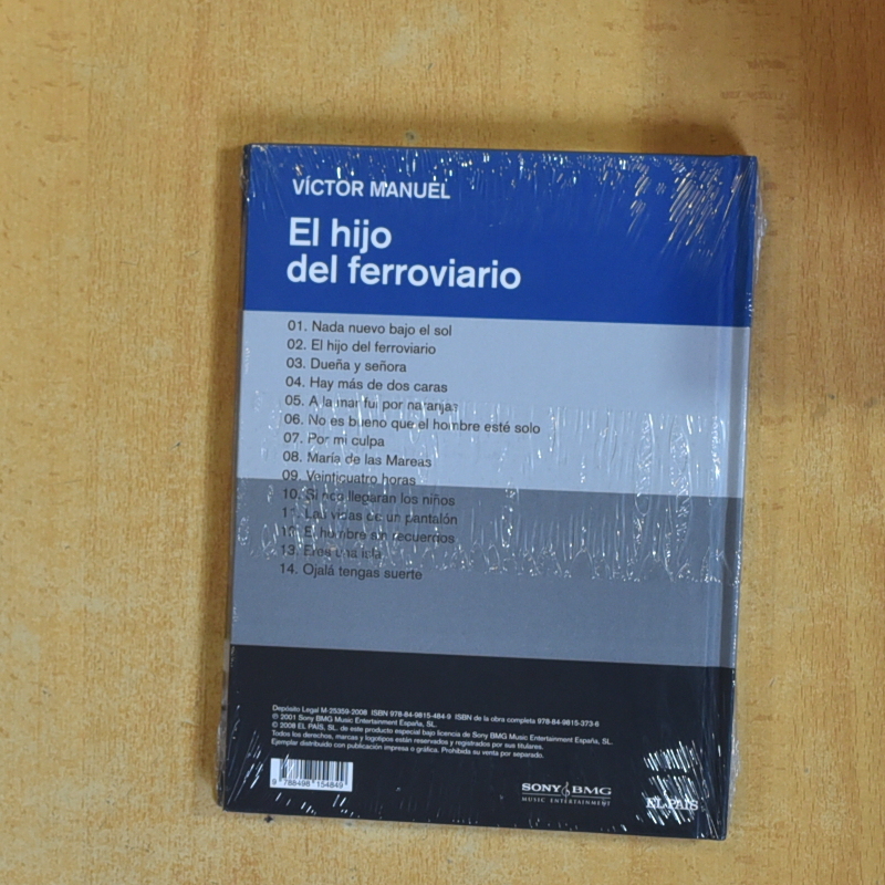 VICTOR MANUEL - EL HIJO DEL FERROVIARIO - CD