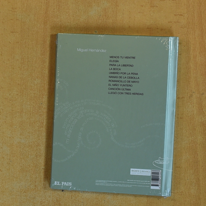 JOAQUIN SABINA - MIGUEL HERNANDEZ - CD