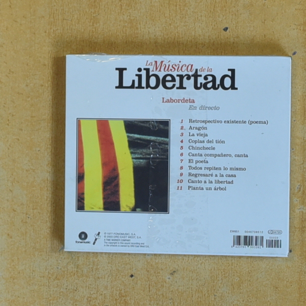 LABORDETA - EN DIRECTO - CD