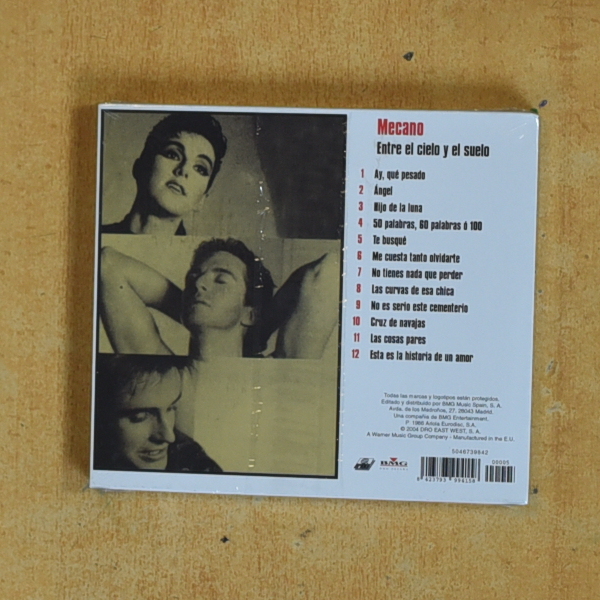 MECANO - ENTRE EL CIELO Y EL SUELO - CD