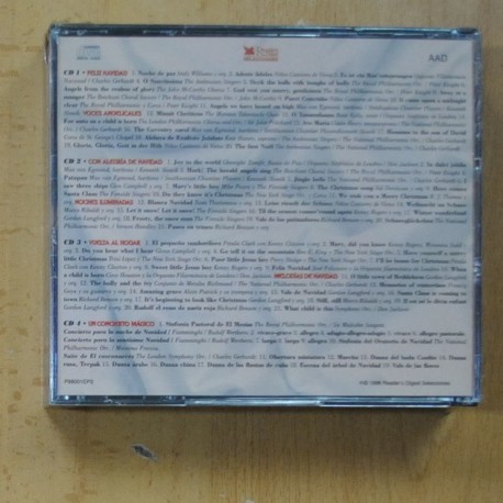 VARIOS - ENTRAÃABLE NAVIDAD - 4 CD