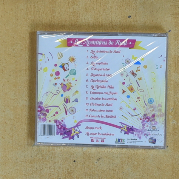 RAUL CHARLO - LAS AVENTURAS DE RAUL - CD