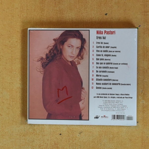 NIÑA PASTORI - ERES LUZ - CD