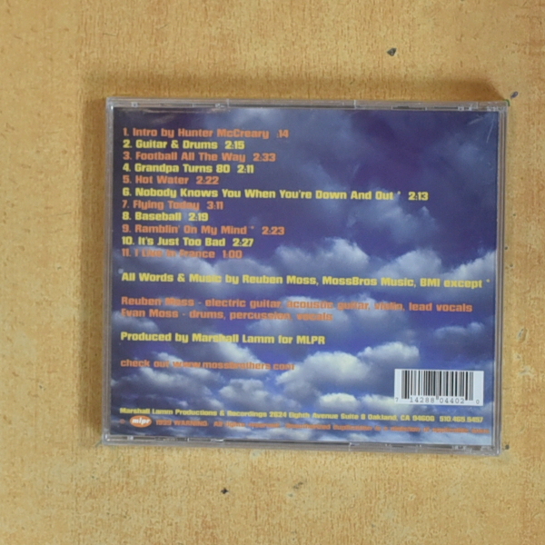 THE MOSS BROTHERS - ON THE NORTH SIDE OF THE TREE - CD