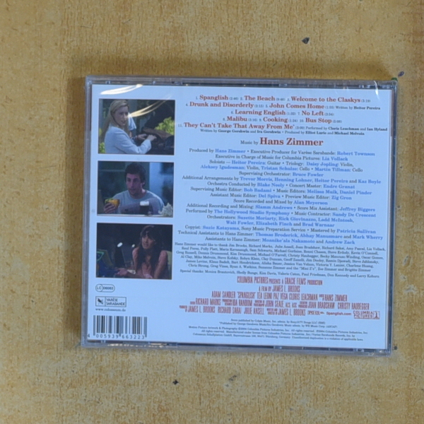 HANS ZIMMER - SPANGLISH - CD