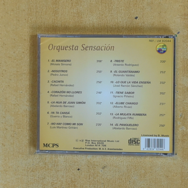 ORQUEST SENSACION - ORQUEST SENSACION - CD