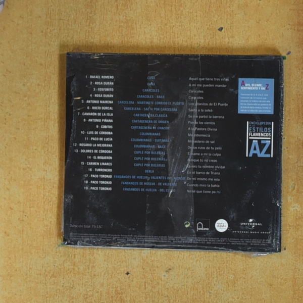 VARIOS - ENCICLOPEDIA DE LOS ESTILOS FLAMENCOS - CD