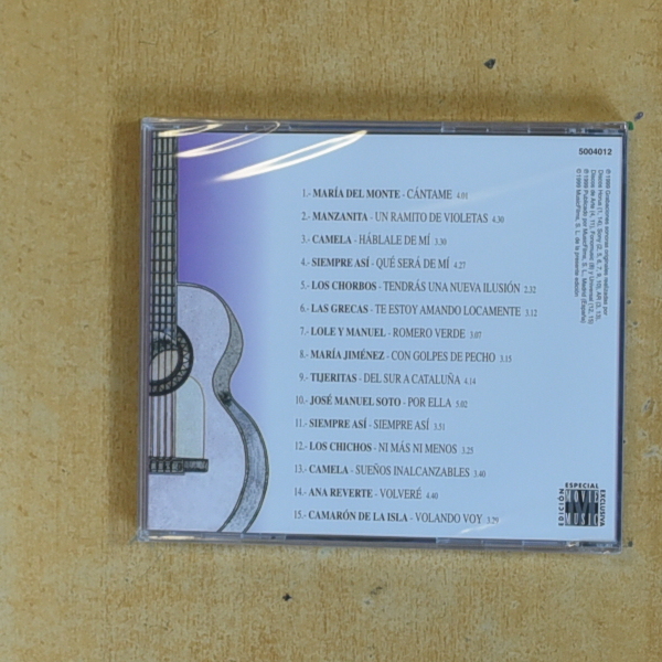 VARIOS - ARTE Y SENTIMIENTO - CD
