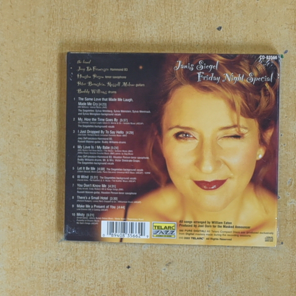 JANIS SIEGEL - FRIDAY NIGHT SPECIAL - CD