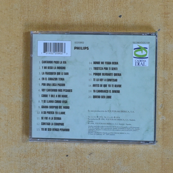 LUIS DE CORDOBA - GRANDES CANTAORES DEL FLAMENCO - CD