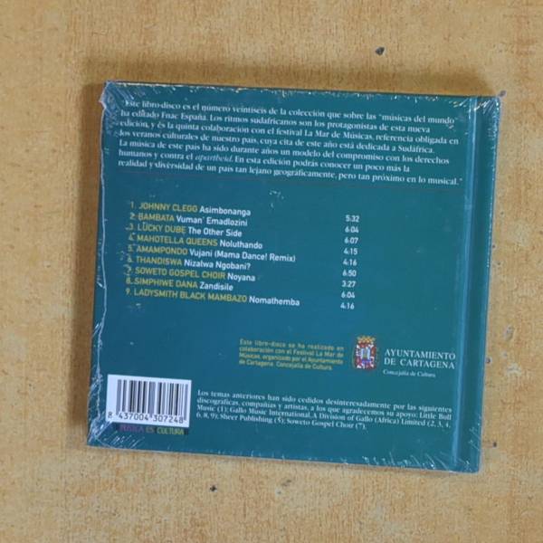 VARIOS - LAS MUSICAS DE SUDAFRICA - CD
