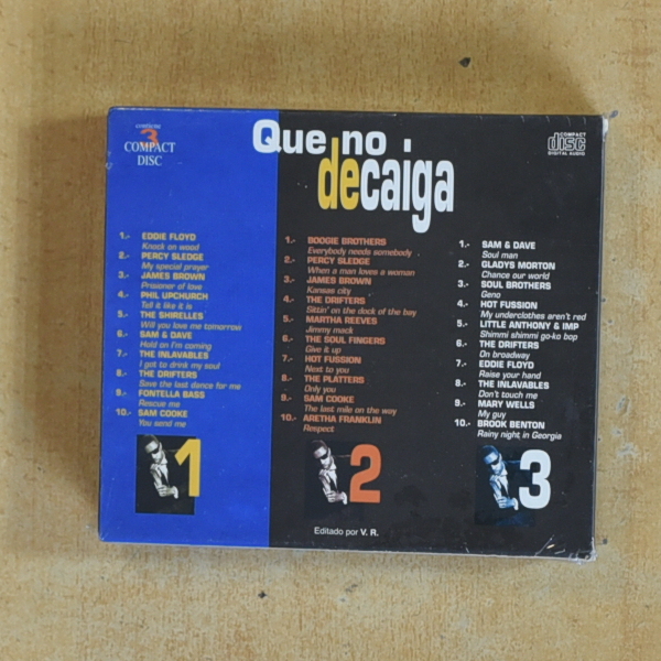VARIOS - QUE NO DECAIGA - CD