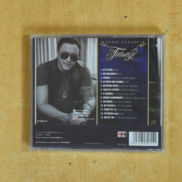 ELVIS CRESPO - TATUAJE - CD