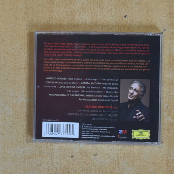 PLACIDO DOMINGO - PASION ESPAÑOLA - CD
