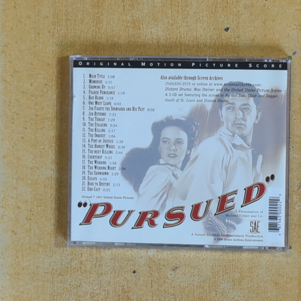 MAX STEINER - PURSUED - CD