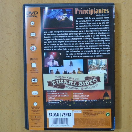 PRINCIPIANTE - DVD