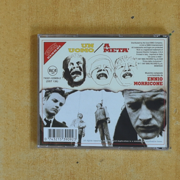 ENNIO MORRICONE / GINO PAOLI - PRIMA DELLA RIVOLUZIONE - CD