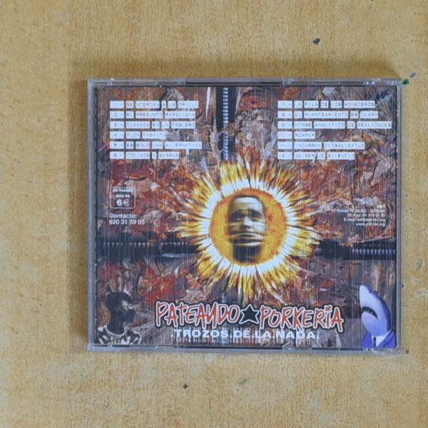 PATEANDPO PORKERIA - TROZOS DE LA NADA - CD