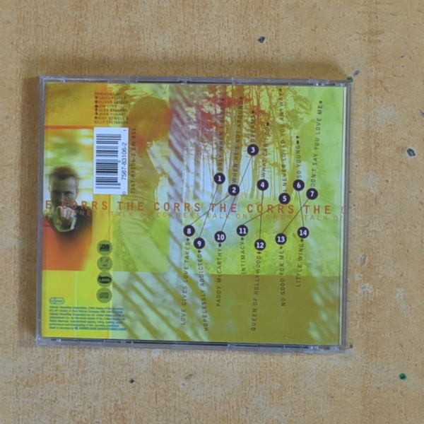 THE CORRS - TALK ON CORNERS - CD