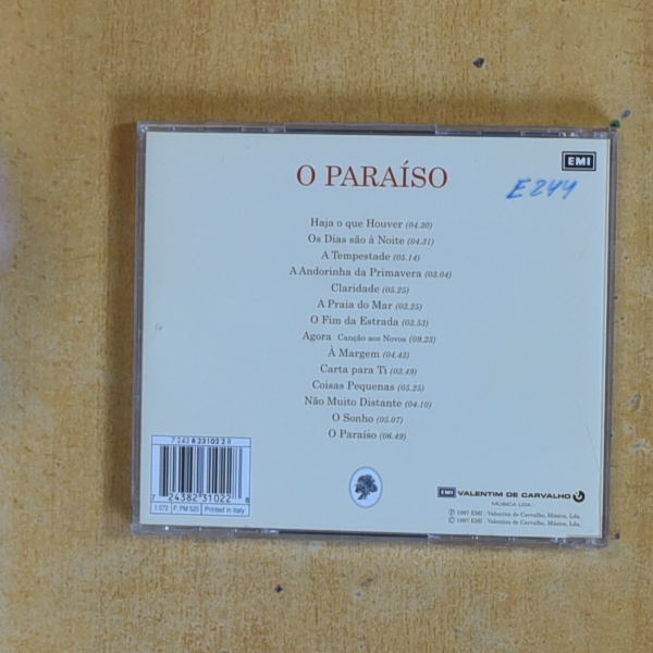 MADREDEUS - O PARAISO - CD