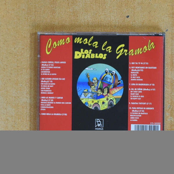 LOS DIABLOS - COMO MOLA LA GRAMOLA - CD