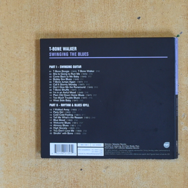T BONE WALKER - SWINGING THE BLUES - CD