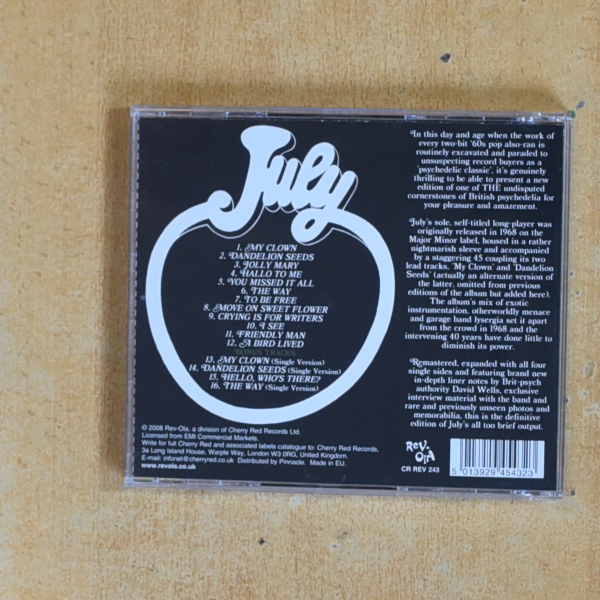 JULY - JULY - CD