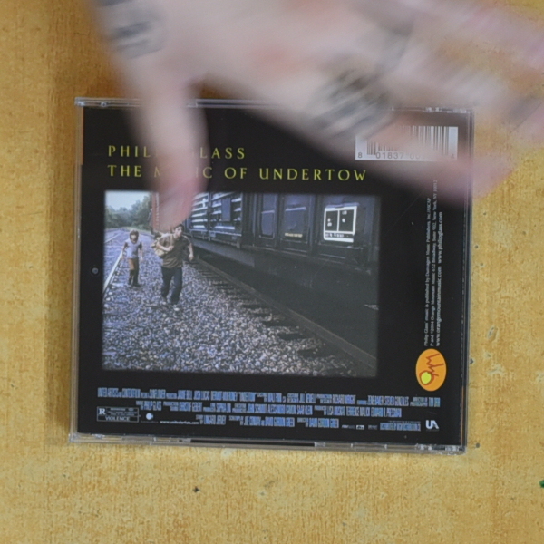 PHILIP GLASS - UNDERTOW - CD