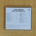 VARIOS - LOS CHICOS DE LOS SESENTA - CD