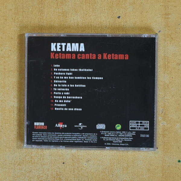 KETAMA - KETAMA CANTA A KETAMA - CD