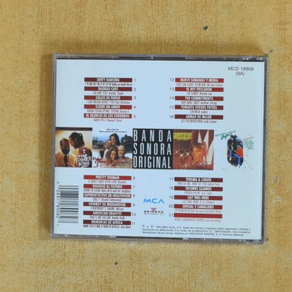 VARIOS - BANDA SONORA ORIGINAL - CD