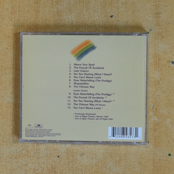LEVEL 42 - THE PURSUIT OF ACCIDENTS - CD