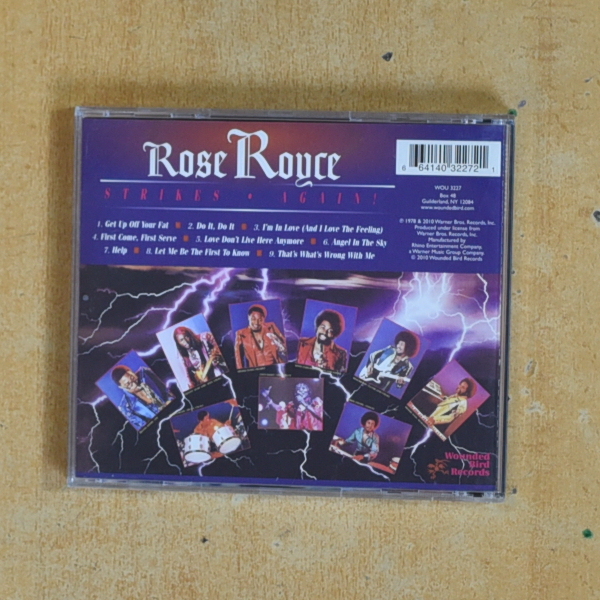 ROSE ROYCE - STRIKES AGAIN - CD
