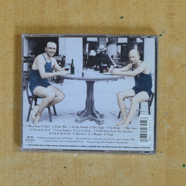 THE NERK TWINS - EITHER WAY - CD