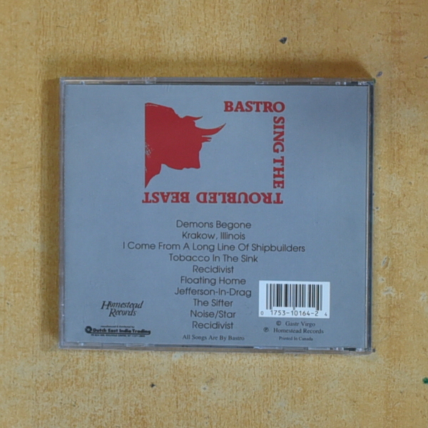 BASTRO - SING THE TROUBLED BEAST / DIABLO GUAPO - CD